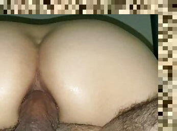 asian, parti, amateur, dubur, milfs, creampie, berahi, anak-perempuan, menunggang, teman-lelaki