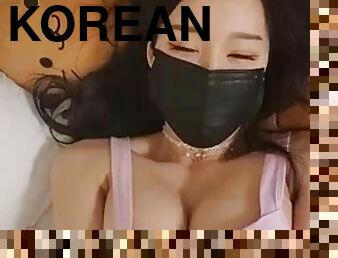 The best and beautiful Korean female anchor beauty live broadcast, ass, stockings, doggy style, Internet celebrity, oral sex, goddess, black stocki...