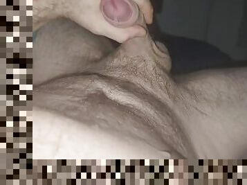 Quick jerk n tons of cum