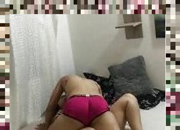 Home video. Latin couple