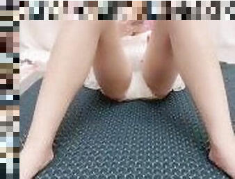 asiatique, cul, gros-nichons, tricherie, masturbation, chatte-pussy, femme, hardcore, maman, doigtage