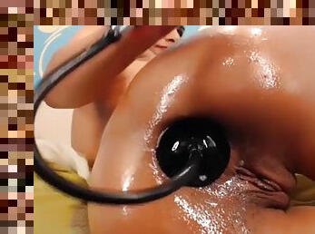 Webcam big inflatable dildo-watch more on hotsexmedia.com