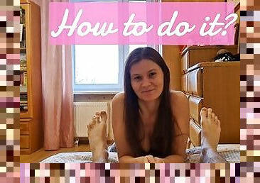How to give a blowjob? Russian girl's tutorial