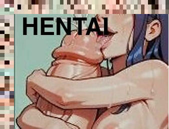 College Best Friends Library Orgy - Hentai