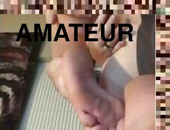 masturbation, orgasme, amateur, compilation, pieds, fétiche, solo