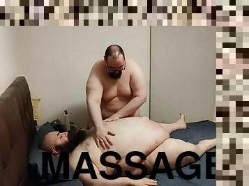 Moisturizing and massage with a happy ending for both