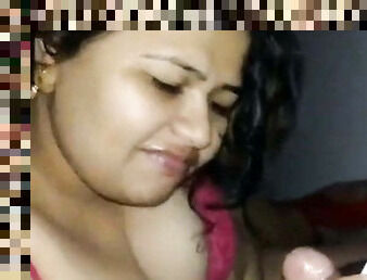 Chubby Sexy Bhabhi, Blowjob and Fucking