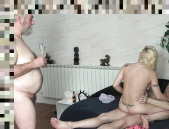 humiliation for old cuckold loser