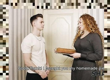 Duże cycki, Stare, Rosyjskie, Dorosłe, Mamuśki, Nastolatki, Mama, Rude, Pończochy, Kuchnia
